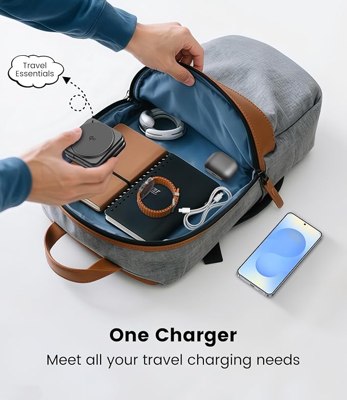 Qi2 Certified 3 in 1 Charging Station - Image 4