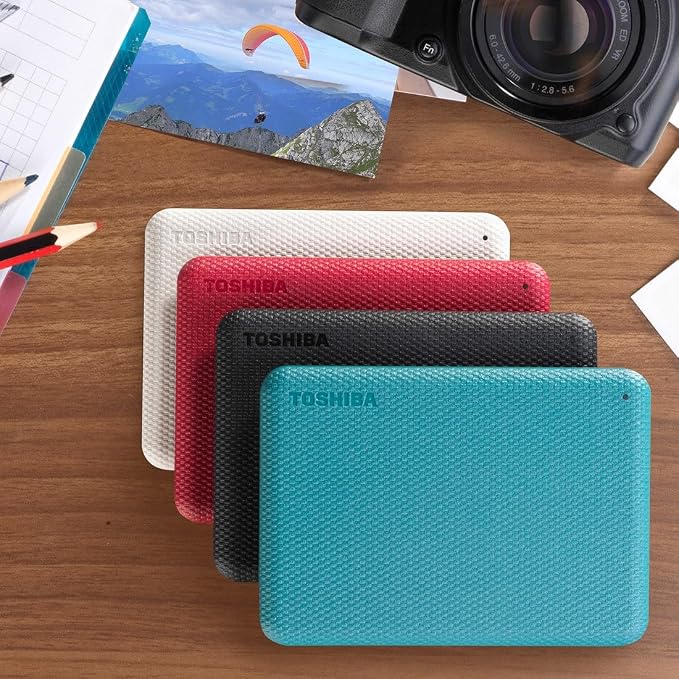 Toshiba Canvio Advance 1TB Portable External Hard Drive USB 3.0, Backup 2.0 - Image 8