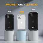 Miracase Glass Series for iPhone 11 Case 6.1 inch, Upgraded Full-Body Rugged - Image 7