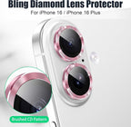 AGVEE 3+3 6 Pack for iPhone 16 6.1" / 16 Plus 6.7" Camera Lens Cover Protector - Image 4