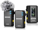 NEEWER CM28 Wireless Lavalier Microphone System, 1 Click Noise Canceling by Neewer