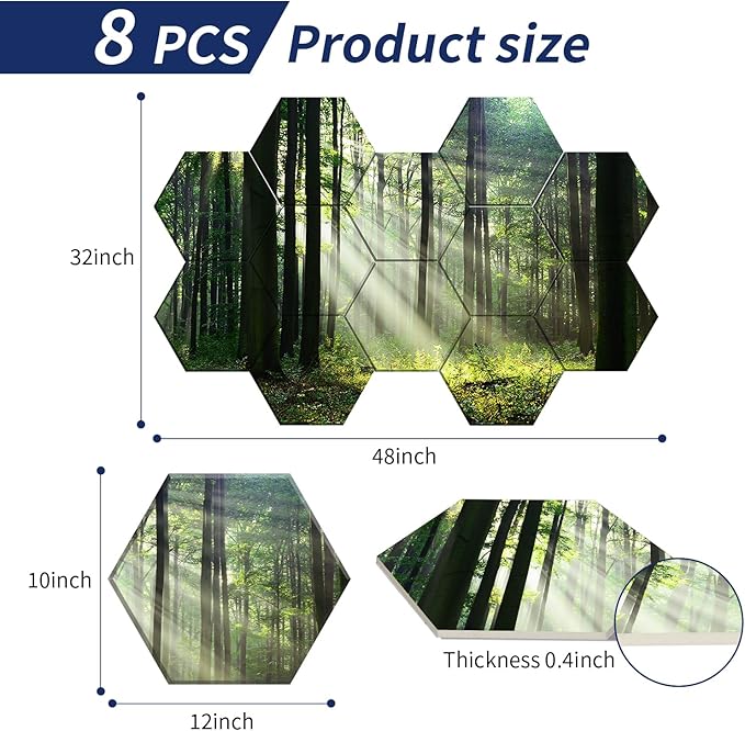 Mollywell Art Acoustic Panels, Soundproofing, Wall Decoration, Suitable - Image 2