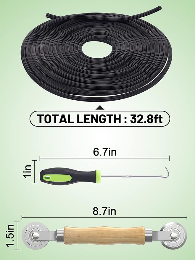 Screen Repair Kit - 3 in 1 Screen Tools Including Screen Roller Screen Spline - Image 6