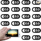20 Pcs Webcam Cover Slide, 0.023 Inch Ultra Thin Universal Laptop Camera Cover by Unknown
