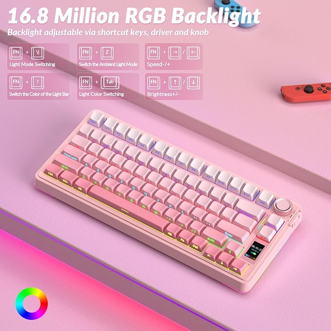 AULA S75 PRO Wireless Mechanical Keyboard - Image 5