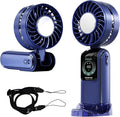 Blows Cold Air Portable Handheld Fan by GZEduld