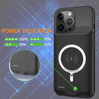 Battery Case for iPhone 13 Pro Max, Upgraded 10800mAh Rechargeable Portable - Image 4