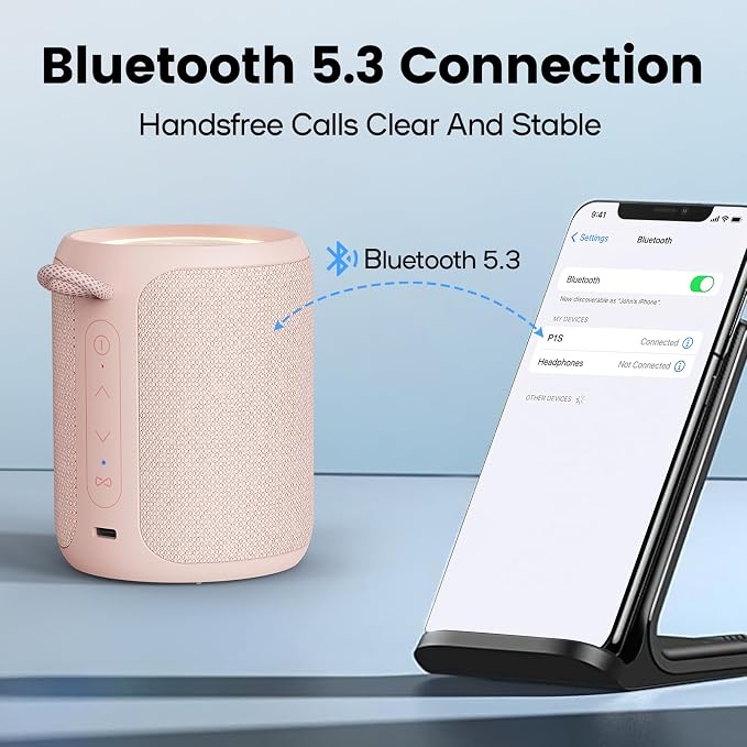 Bluetooth Speaker Wireless, IP67 Waterproof & Dustproof Portable Speaker - Image 4