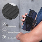 Bone Cell Phone Armbands+Sport Pocket, Run Tie 2+Pocket, L Arm Size, Fits Phone - Image 2