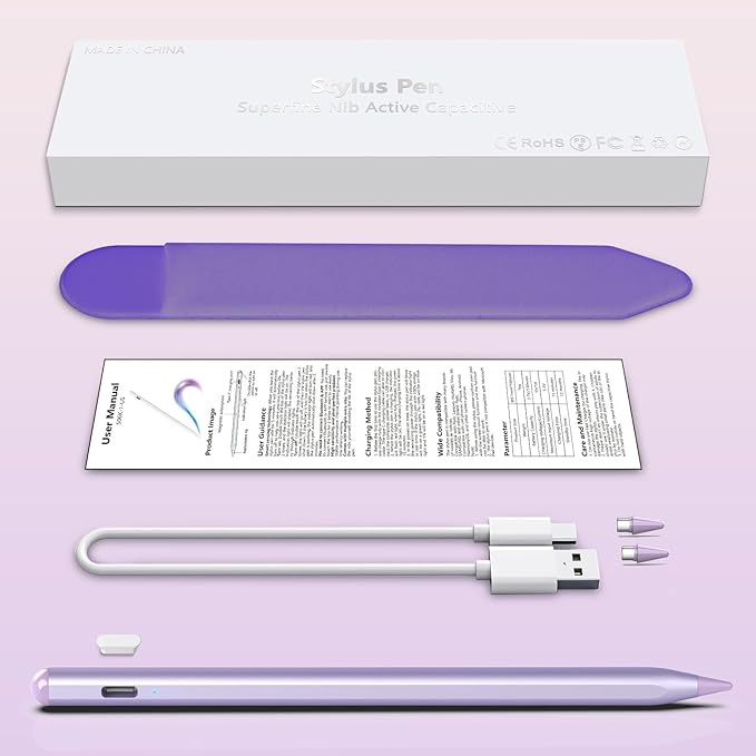 Stylus Pen for iOS&Android Touch Screens, Active Pencil for Samsung, Smart - Image 9