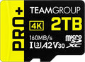 TEAMGROUP A2 Pro Plus Card 2TB Micro SDXC UHS-I U3 A2 V30, R/W up to 160/110 by TEAMGROUP