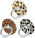 Bonoma Phone Ring Holder, 3 Pack Leopard Pattern Universal Finger Ring Stand by Bonoma