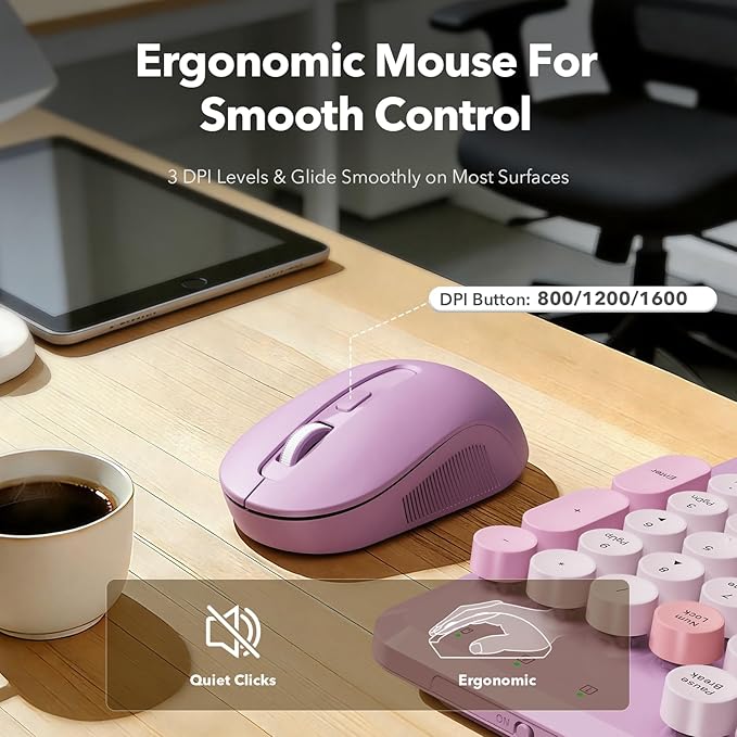Wireless Keyboard and Mouse Combo - Image 6