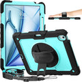 timecity for iPad Air 13 Inch Case M3 2025/ M2 2024, 360° Rotating Stand by Timecity