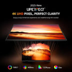 UPERFECT Portable Monitor 4K 23.8" | 400 Nits 24" Large Monitor | 3840 * 2160 - Image 2