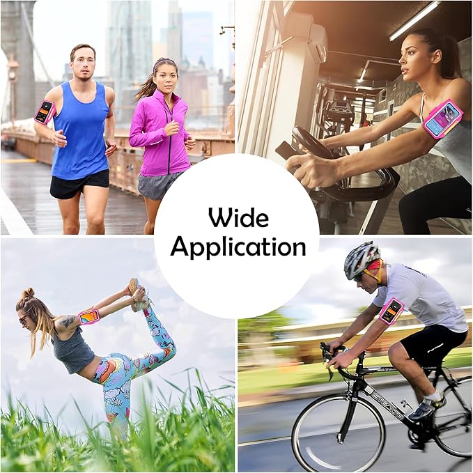 Running Armband with Earphone Bag Cell Phone Armband - Image 8
