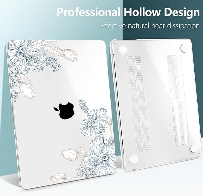 TWOLSKOO Compatible with M4 MacBook Air 13.6 inch Case 2025-2022 Release M4 - Image 5