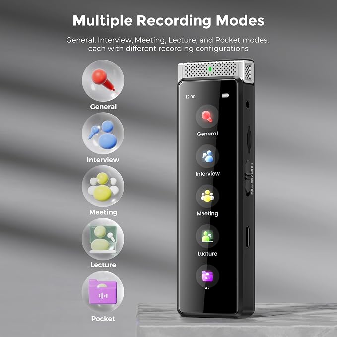 136GB Digital Voice Recorder - Image 5