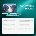 GUSGU Transparent Case with Wireless Keyboard - Image 2