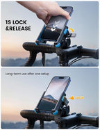 Lamicall Motorcycle Phone Mount Holder - Image 3