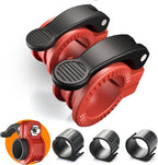 Narrow Barbell Clips 2.5cm Width by ZY-HUAN