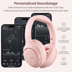 TOZO HT2 Hybrid Active Noise Cancelling Headphones, Wireless Over Ear Bluetooth - Image 4