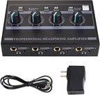 Headphone Amplifier, 4 Channel Home Headphone Amplifier by Unknown
