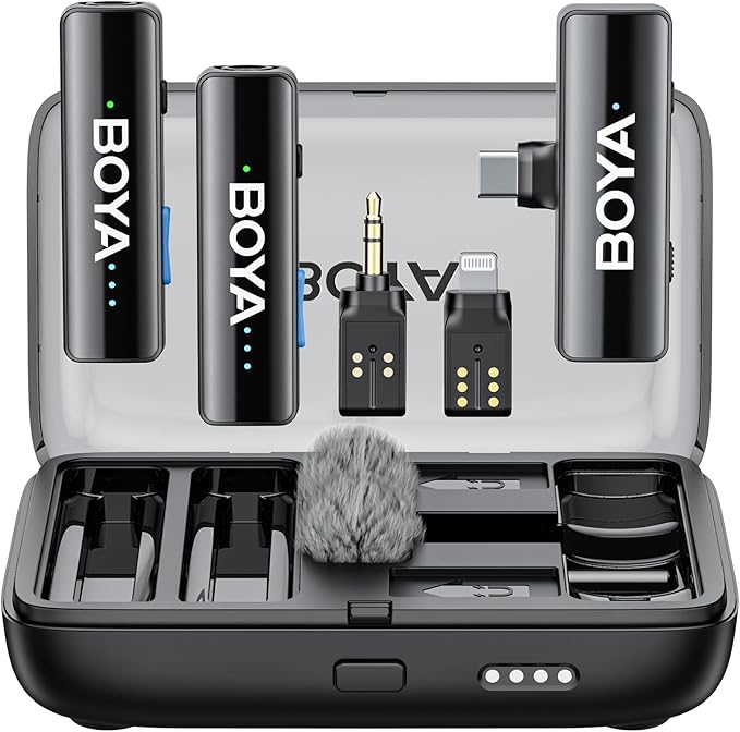 BOYA BOYALINK 2 Wireless Lavalier Microphone by BOYA