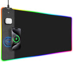 TopMade Wireless Charging RGB Mouse Pad, Waterproof Gaming Desk Pad by TopmadeProduct-Ordernow