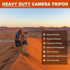 80/85 inches Heavy Duty Tripod for Camera and Phone, DSLR Binoculars Spotting - Image 3