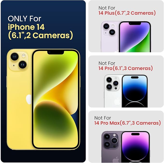 FireNova Designed for iPhone 14 Case, Silicone Upgraded Phone Case with - Image 6