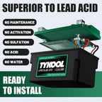 YTX7A-BS-STD 12.8V 3AH 180CCA LiFePO4 Lithium Motorcycle Battery fit - Image 2