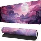 Gaming Mouse Pad Desk Pad, Extended Big Mouse Pad, 31.5x11.8 Inch Long Computer - Image 2