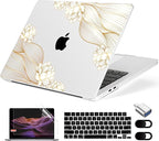 Compatible with MacBook Air 13.6 inch Case, M4 A3240/M3 A3113/M2 A2681 by MecBevia