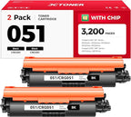 051 Black Toner Cartridge 2-Pack by JCTONER