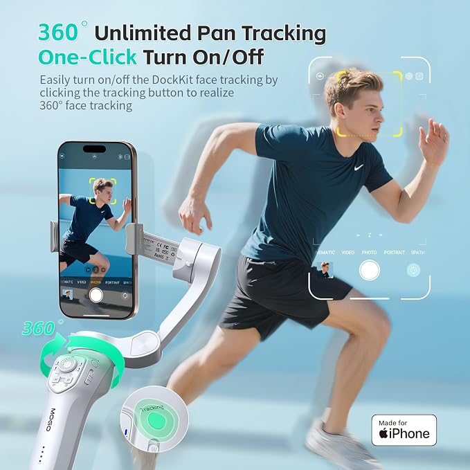 Only for iPhone, MOGO Gimbal Stabilizer - Image 6