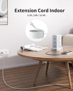 Power Strip Surge Protector, 10 Ft Extension Cord - Image 7
