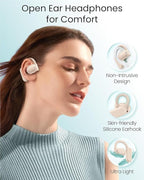 TAGRY Open Ear Earbuds Wireless Bluetooth Headphones 80Hrs Playtime Ear Buds - Image 3