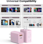 LCGENS USB C Wall Charger Block 20W, Galaxy S25/24 - Image 3