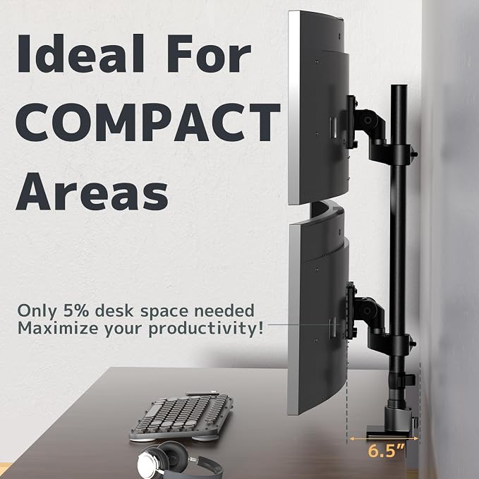 Dual Monitor-Arm Ultrawide Heavy Duty - Image 3