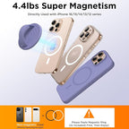 Magnetic Phone Ring Grip Holder, Silicone Finger Loop Grip, Compatible - Image 6