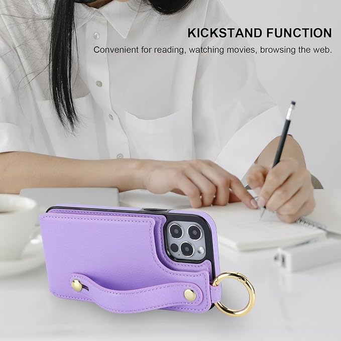 Folosu for iPhone 12/12 Pro Wallet Case - Image 6