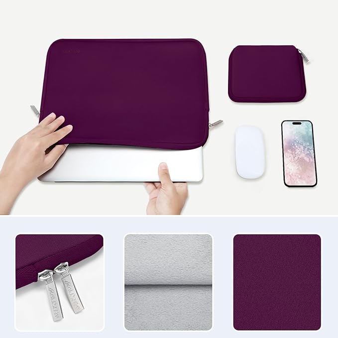 MOSISO Laptop Case 13.3 inch, 13-13.3 inch Laptop Sleeve Bag Compatible - Image 4