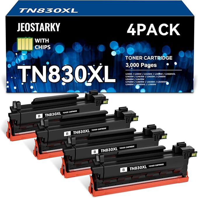 Compatible TN830XL TN830 Toner Replacement by Jeostarky