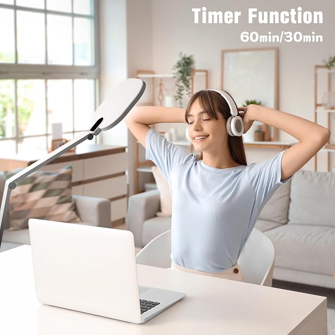 LED Desk Lamp for Home Office, 15W Desk Light - Image 6