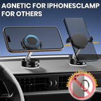 Upgraded 360° Adjustable Vacuum Magnetic Phone Holder, Vacuum Suction Magnetic - Image 4