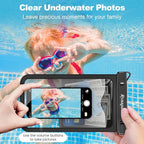 2 Pack Waterproof Phone Pouch - 10in Waterproof Phone Case - Image 5