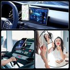 2025 Upgraded Electric Vacuum Magnetic Car Phone Holder, 15W Wireless Charger - Image 5