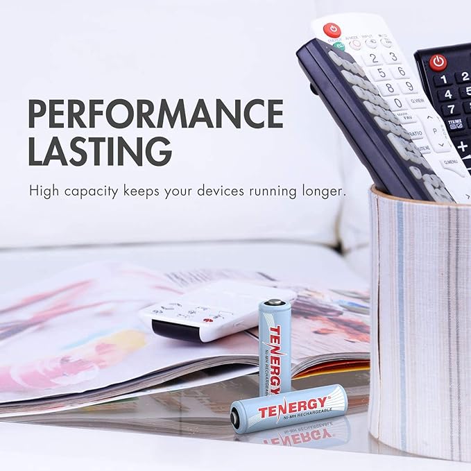 Tenergy AA Rechargeable Battery, High Capacity 2500mAh NiMH AA Battery - Image 5