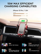 Wireless Car Charger, Phone Holders - Image 3